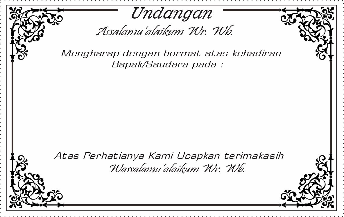 Template Tahlil